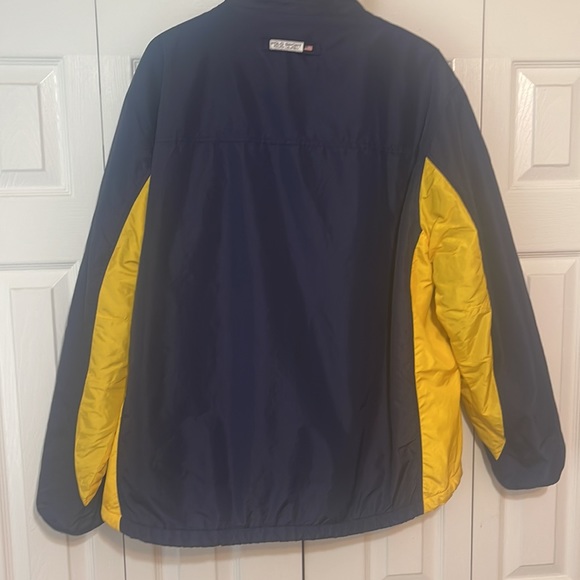 Vintage 90s Polo Sport Ralph Lauren Yellow Jacket Large - Picture 8 of 9